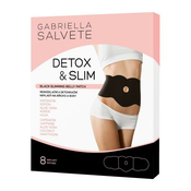 Gabriella Salvete Detox & Slim Black Slimming Belly Patch oblikovanje telesa 1 set