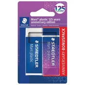 GUMICA MARS PLASTIC 125 LET PK2 STAEDTLER 52650MABK2 BLISTER * DO RAZPRODAJE ZALOG