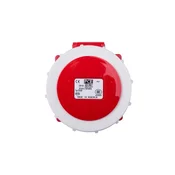 PCE Vtičnica 16A 5P 400V /75x75/ rdeča IP67 POWER TWIST 3152-6