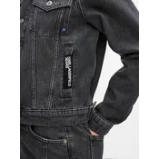 KARL LAGERFELD JEANS Prehodna jakna  siv denim