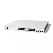 Cisco C1200-24FP-4X mrežno stikalo Upravljano L2/L3 Gigabit Ethernet (10/100/1000) Bela