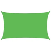 Jedro za zaštitu od sunca 160 g/m2 svjetlozeleno 5 x 8 m HDPE