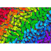 Enjoy - Puzzle Rainbow Butterflies - 1 000 kosov