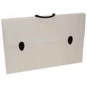 Torba-kofer pp-tvrdi 365x565x30mm Ri.Plast 6338533201.1 prozirno bijela/sort rucka