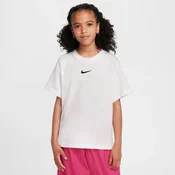 Nike Sportswear Majica ESSNTL črna / bela