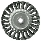 Extol Craft Radialna pletena krtača, O 125 mm, valovita žica S 0,5 mm, M14x2 mm, 17026