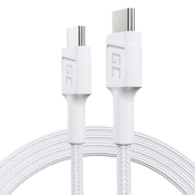 GCE Green Cell KABGC30W USB cable USB 3.2 Gen 1 (3.1 Gen 1) 1.2 m USB C White