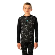 Majica Bauer Performance Baselayer Printed LS TOP Black Youth M