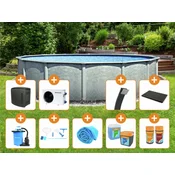 Steinbach Grande Pool Set Rund O 549 x 135 cm - Komplettset Large - 1 set