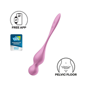 VIBRACIJSKE VAGINALNE KUGLICE Satisfyer Love Birds 1 Lila