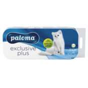 TOALETNI PAPIR PALOMA EXCLUSIVE PLUS 10/1 - WHITE