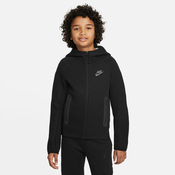 Nike B NSW TECH FLC FZ, djecja jakna, crna FD3285