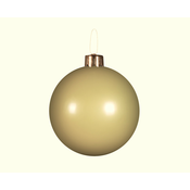 Novogodišnja ukrasna kugla Party Ball na naduvavanje 75 cm, Biser