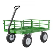 VEVOR Vrtni voziček 2125x750x670 mm Črn kovinski