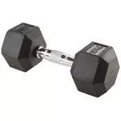Energetics HEX DUMBBELS, disk uteg iron, crna