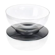 Excellent Houseware Digitalna kuhinjska tehtnica s posodo, 5 kg/1,3 l, bela
