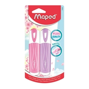 Maped - Marker Maped Fluo Pastel Blister, 2 komada