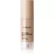 Inglot Skin Focused Care Face Foundation SPF 50 prekrivni tekoči puder SPF 50 odtenek 303 Porcelain Beige 30 ml