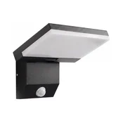 LED spoljašnje zidno svetlo sa senzorom LED/18W/230V IP44 crna