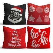 Aberto Design Set 4 jastuka 43x43cm Šareni