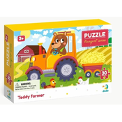 DoDo Puzzle Poklic Kmet Teddy 30 kosov