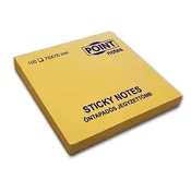 Point 76x76 mm 100-strani žuti samoljepljivi blok C20507