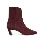 Škornji Stuart Weitzman Stassi SM498 Bordo rdeča