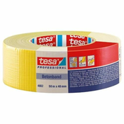 Trak za popravilo tekstila 4662 Betonski trak, 50 m x 48 mm, rumen