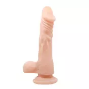 Dildo, Savitljivi, 21cm, Boja kože