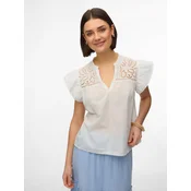 Vero Moda Bluza Line 10347292 Bela Regular Fit