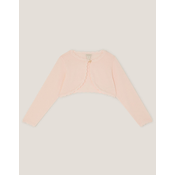 Monsoon Children Bolero za devojcice Cardi, Dugi rukav, Svetloroze