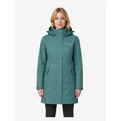 deproc Zimska jakna Outdoorparka LAVAL LONG Damen Outdoorjacke, Regenjacke petrol