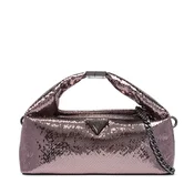 Ročna torba Guess Jewels Mini HWKM22 48740 Srebrna