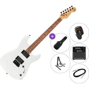 PSD Guitars SPS-100 SET White Električna kitara