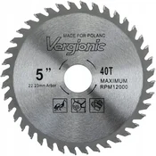 shumee Karbidno žagin list za les 125X 22.2 40T Vergionic