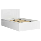 Postelja Tetrix B - 120x200 cm - bela sijaj