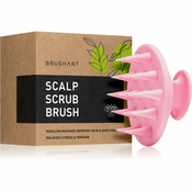 BrushArt Home Salon Scalp scrub brush pripomoček za masažo za lase 1 kos