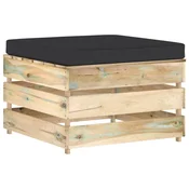 LED kupaonski ormaric s ogledalom sivi 50 x 14 x 60 cm