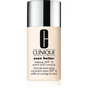 Clinique Even Better SPF15 tekoči puder za izenačitev tena obraza 30 ml odtenek CN Custard
