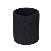 SAPHO Minimalistična črna CRAFT sklenka za dom ali pisarno