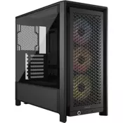 Corsair Frame 5000D RS ARGB PC-Gehäuse, Midi-Tower, E-ATX, RGB, Tempered Glass - black-CC-9011309-WW