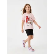 Sinsay - Pamucna majica sa printom My Melody - pastelno roze