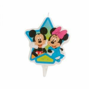 Dekora Svijeca za tortu Micky Maus i Mini 2D rodendan