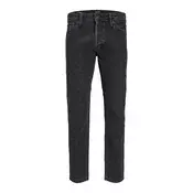 Jack & Jones Jeans hlače Eddie 12252764 Črna Loose Fit
