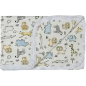 Bubaba by FreeON dekica celoletna dekica safari, menja barvo, 70x90 cm