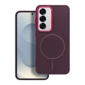 OEM Ohišje FRAME MAG COVER, združljivo z MagSafe, za SAMSUNG A56, vijolično