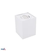 BEMKO Zapustené stropné svietidlo GU10, biele, 96 × 96 mm BM-C23-DLO-AS-GU10-150-WH