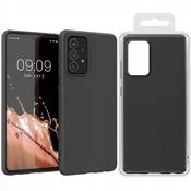 Silikonski ovitek za Samsung Galaxy A22 4G - črn