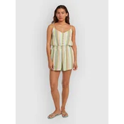 ONeill Thin Strap Buttoned Romper Overall multi must haves stripe