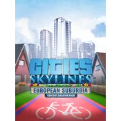 Cities: Skylines - Content Creator Pack: European Suburbia (DLC) (PC) Steam Key GLOBAL